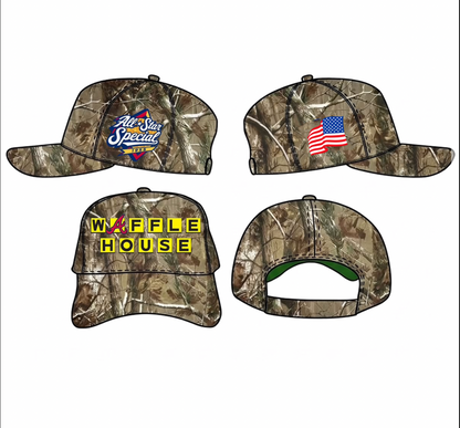 Waffle House x ATL Camo "USA Flag"