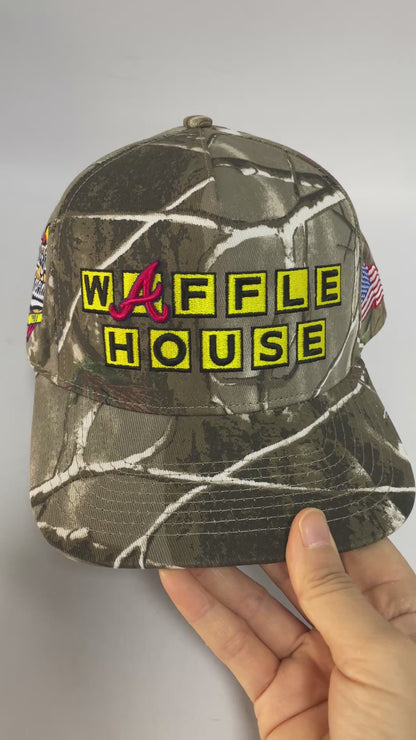 Waffle House x ATL Camo "USA Flag"